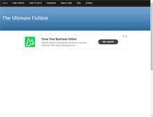 Tablet Screenshot of fishbot.net